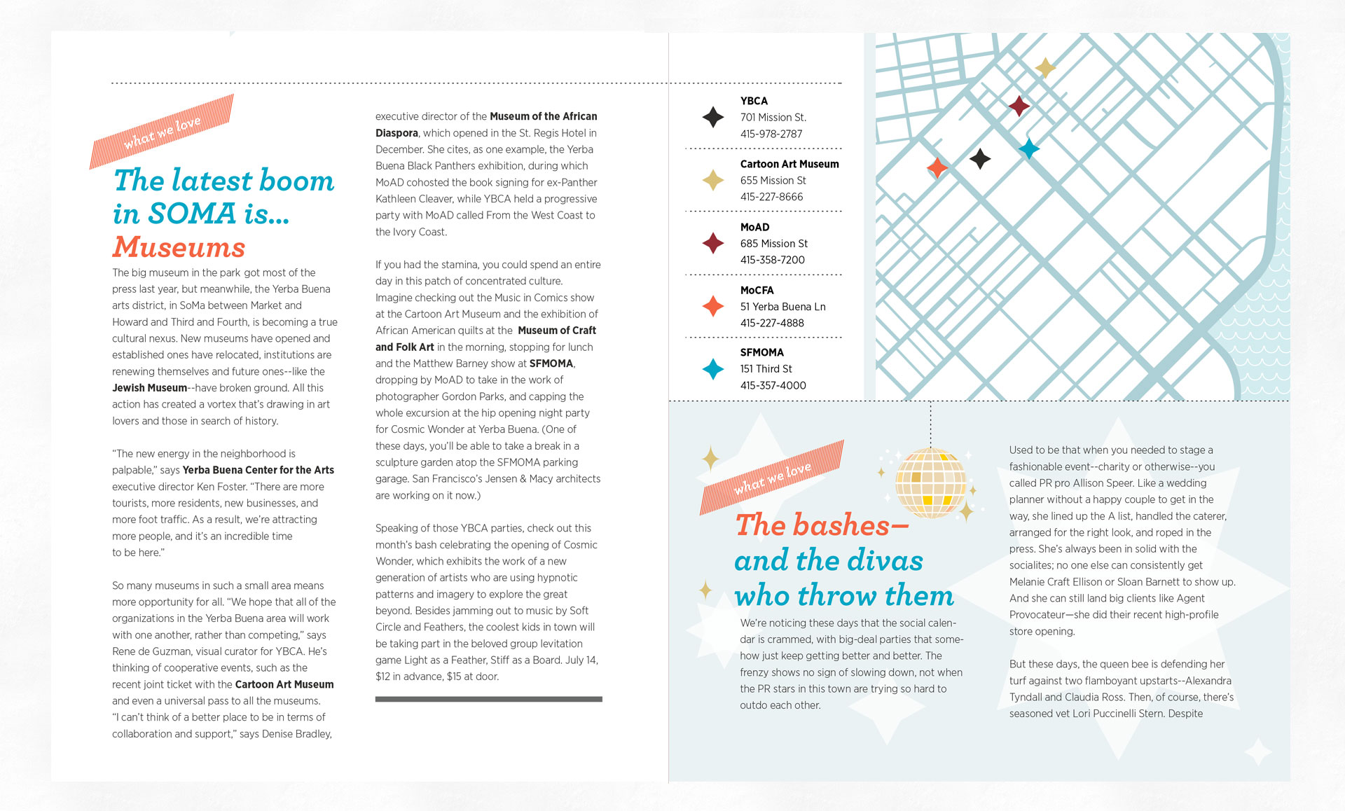 Best of the Bay Area Print Spreads