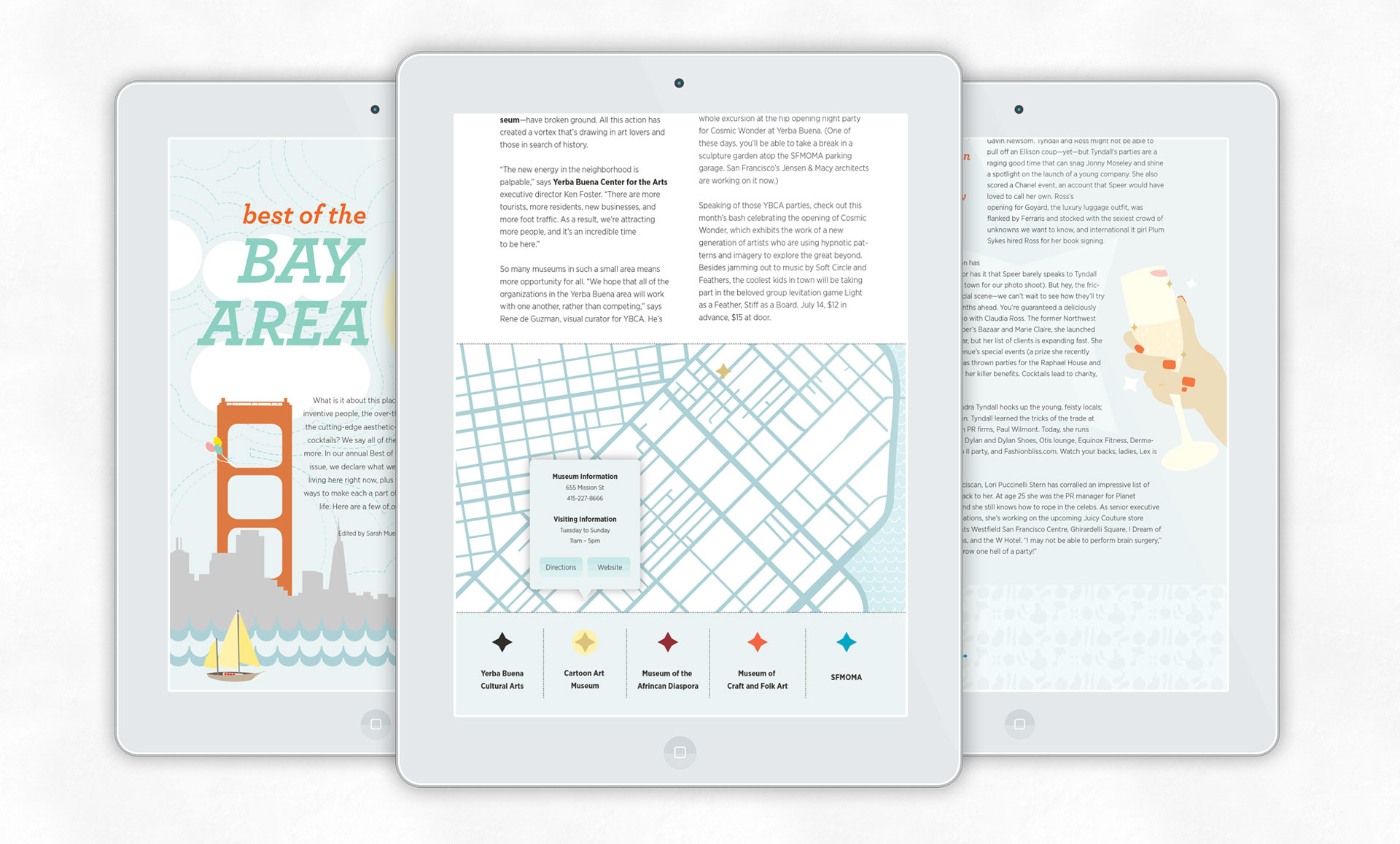 Best of the Bay Area Ipad Edition